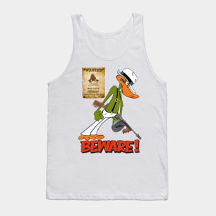 ANGRY CRIMINAL DUCK Tank Top